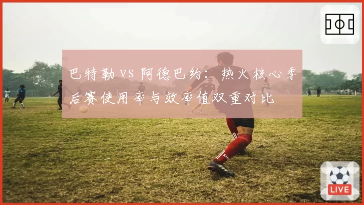 巴特勒 vs 阿德巴约:热火核心季后赛使用率与效率值双重对比